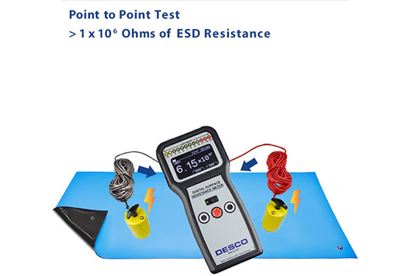 防靜電臺(tái)墊檢測