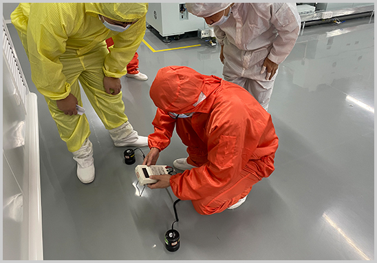 不發火防靜電地坪檢測機構