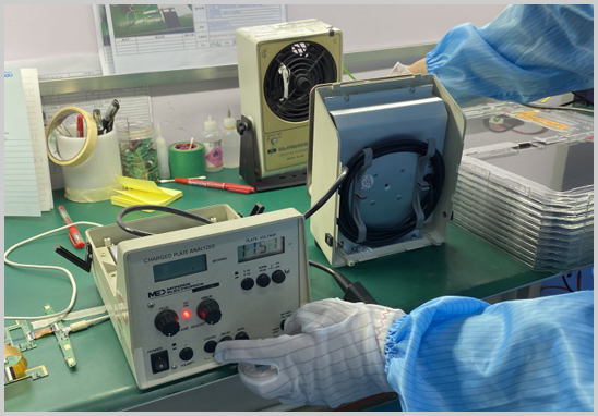 離子化靜電消除器防靜電檢測機構